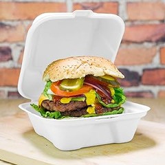 Guía para el almacenamiento y mantenimiento de cajas ecológicas para hamburguesas