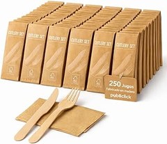 Guía para utilizar kits de cubiertos con servilleta de manera efectiva