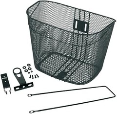 Comparativa de cestas para bicicletas: plástico, metal y mimbre