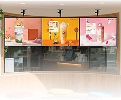 ¿Qué soporte de menú digital es mejor: de pie o de pared?