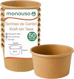 Mejores lugares para comprar tarrinas biodegradables para salsas