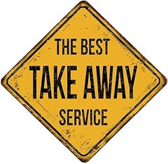 Problemas frecuentes al utilizar carteles en restaurantes take away
