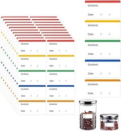 Comparativa de las mejores pegatinas para envases de comida