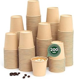 Conoce los precios promedio de vasos de cartón para café