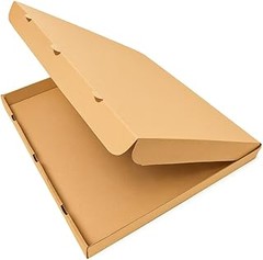 Descubre los tamaños más comunes de cajas de pizza kraft