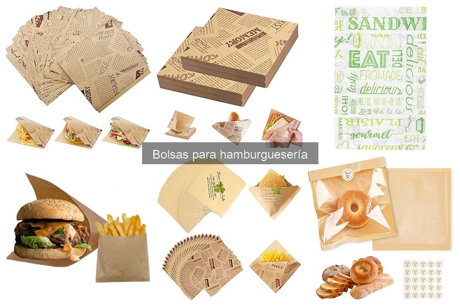 Alternativas a Bolsas de Hamburguesas para Delivery