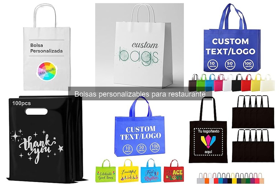 Alternativas a bolsas personalizables para delivery