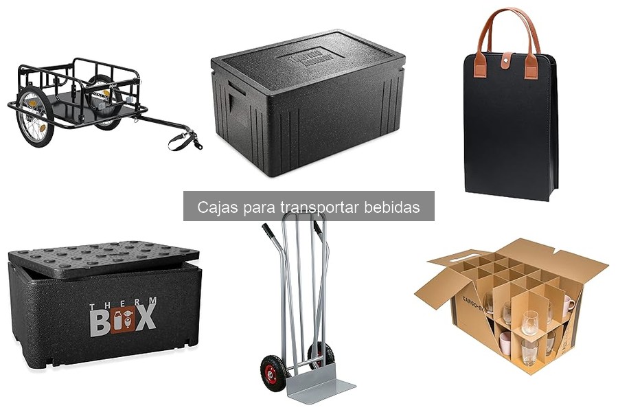 ** Alternativas a cajas para transportar bebidas: ¡Descubre otras opciones!