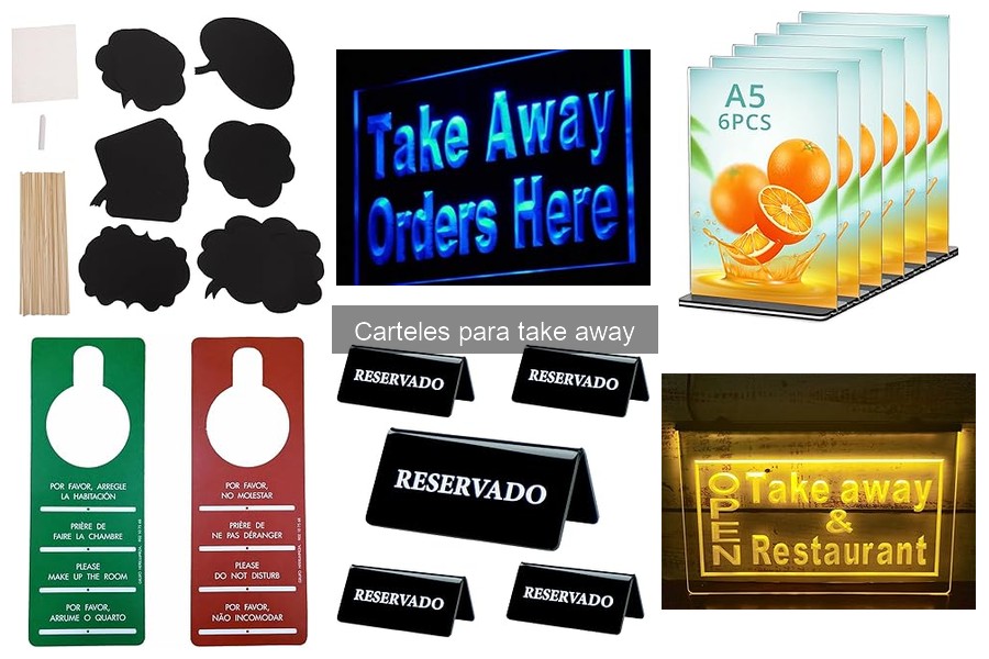 Alternativas a carteles para promocionar tu take away