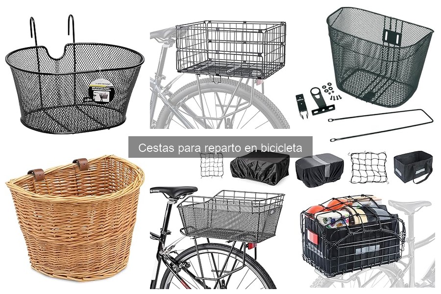 Alternativas a cestas para reparto en bicicleta: Mejores opciones