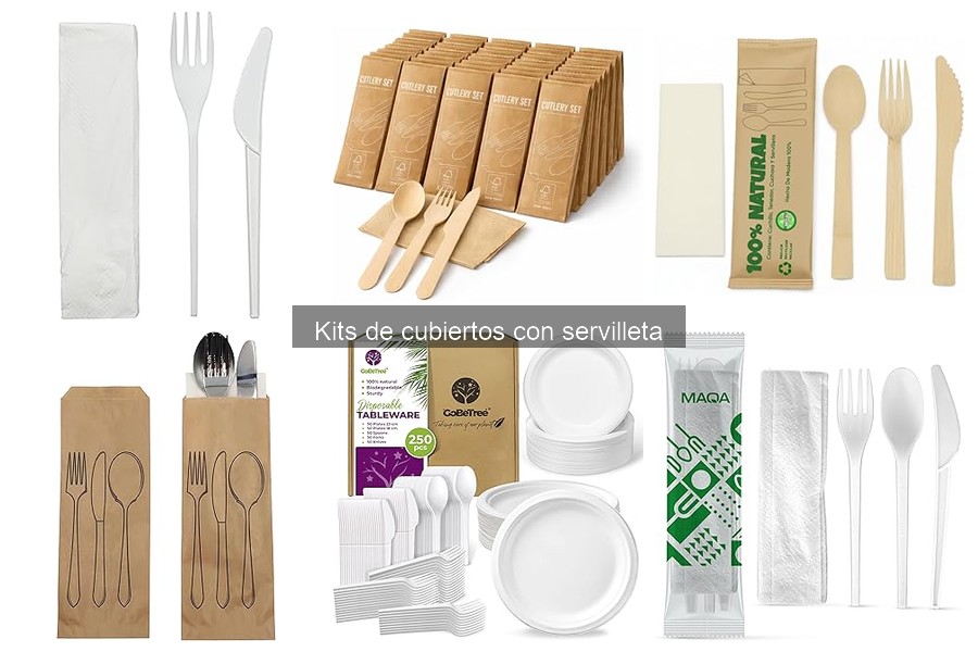 Alternativas a Kits de Cubiertos con Servilleta para Restaurantes