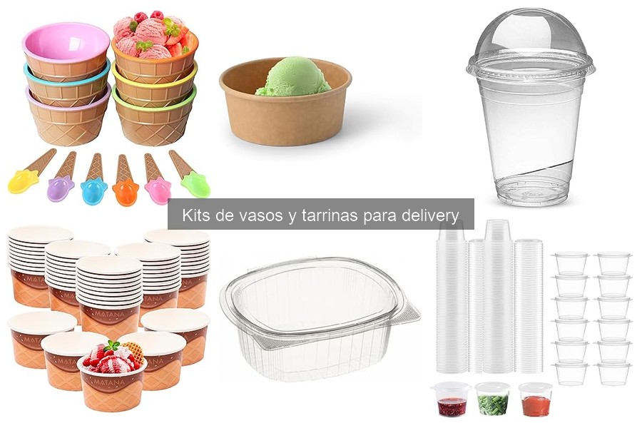 Alternativas a Kits de Vasos y Tarrinas para Delivery