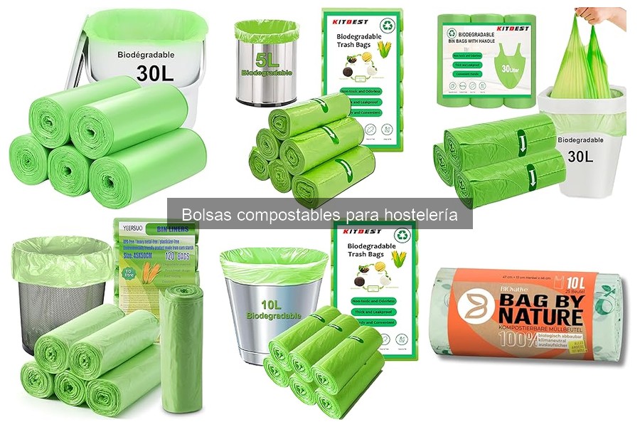Alternativas a las Bolsas Compostables para Hostelería