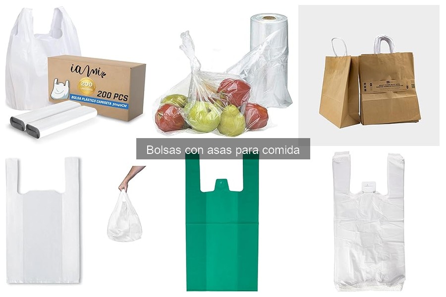 Alternativas a las bolsas con asas para comida en restaurantes