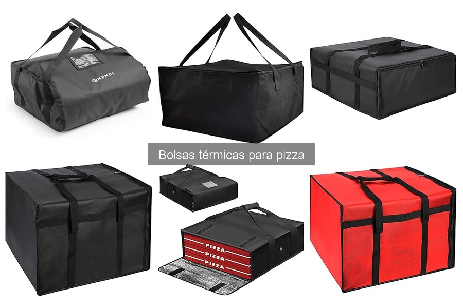 Alternativas a las bolsas térmicas para entregar pizzas