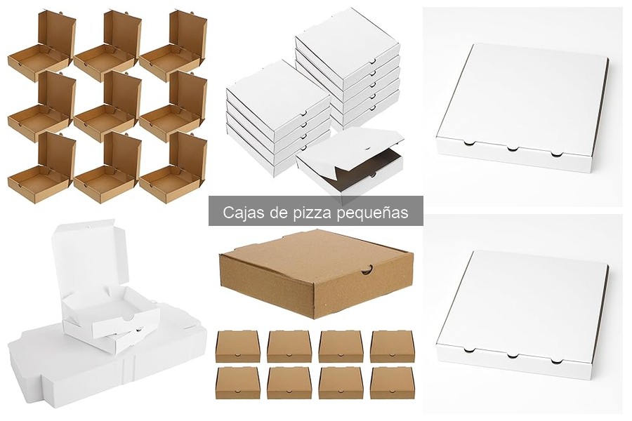 Alternativas a las cajas de pizza pequeñas: mejores opciones