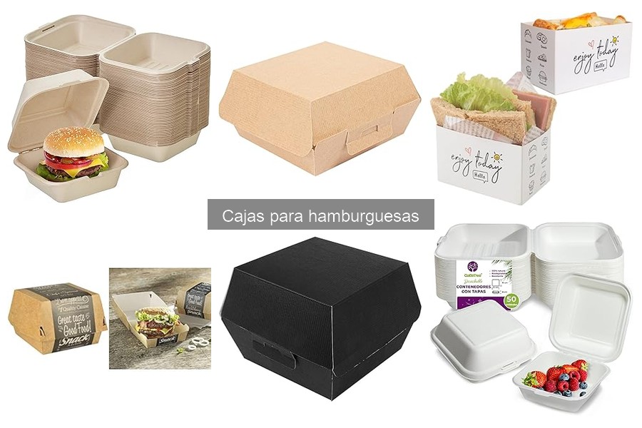 Alternativas a las cajas para hamburguesas: pros y contras