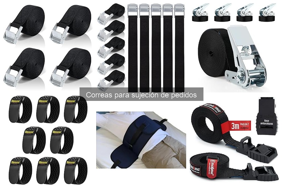 Alternativas a las correas para sujeción de pedidos en restaurantes
