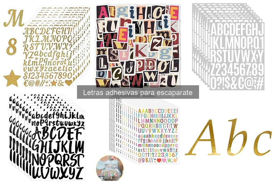 Alternativas a las letras adhesivas para escaparate