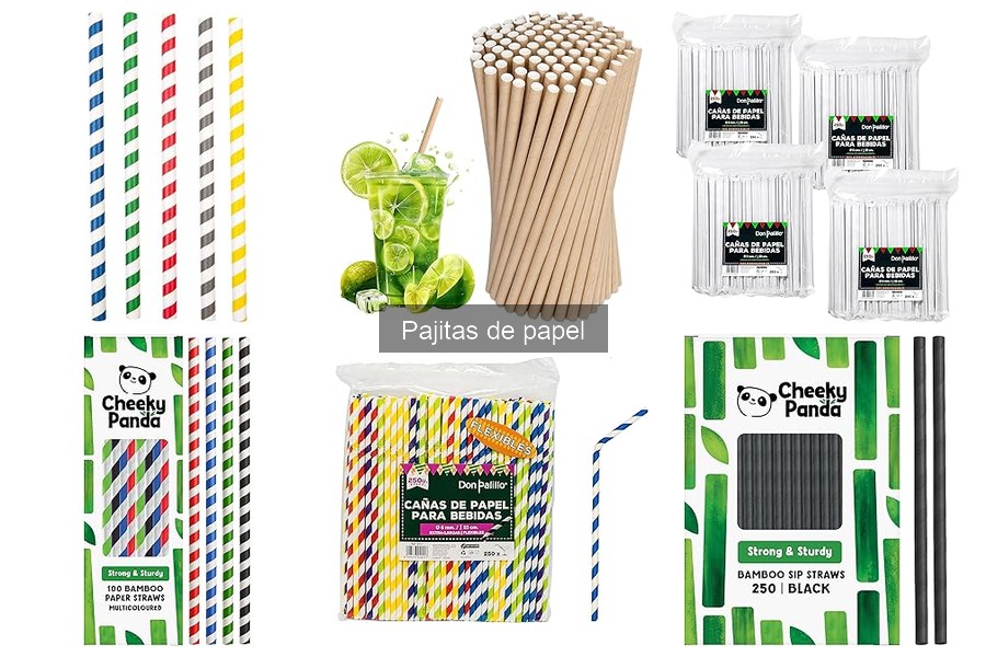 Alternativas a las Pajitas de Papel para Restaurantes