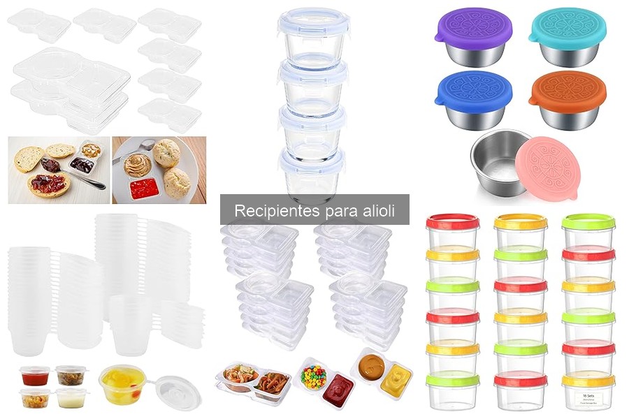 Alternativas a los Recipientes para Alioli: Mejores Opciones