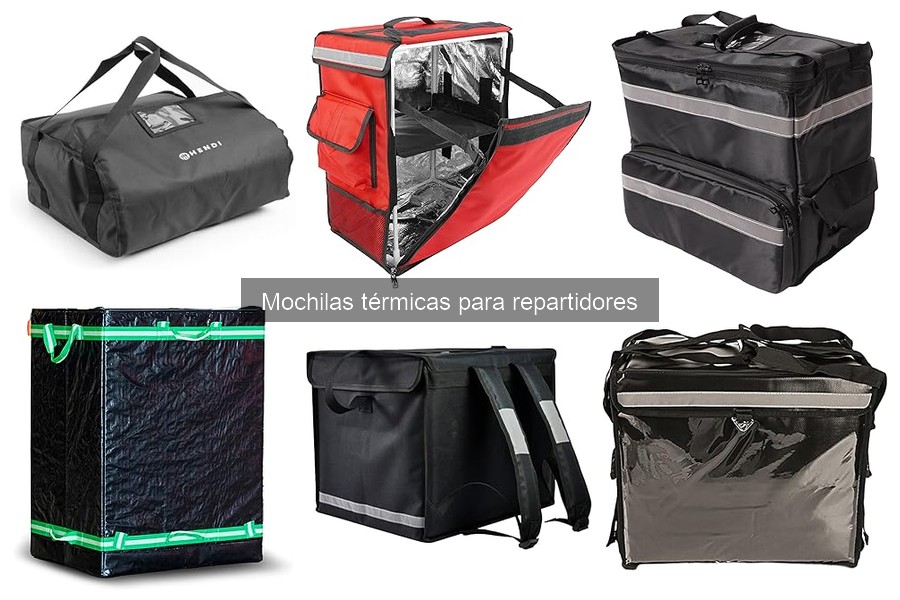 Alternativas a mochilas térmicas para repartidores
