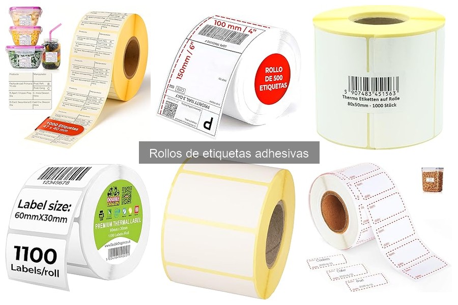 Alternativas a rollos de etiquetas adhesivas para restaurantes