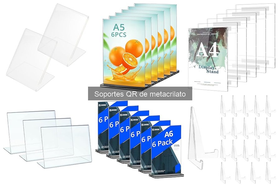 Alternativas a soportes QR de metacrilato para tu negocio