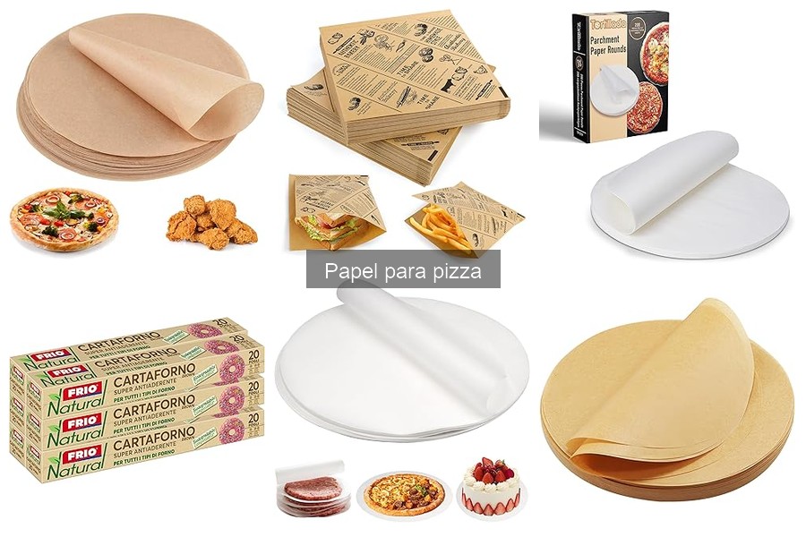 Alternativas al papel para pizza: opciones y ventajas