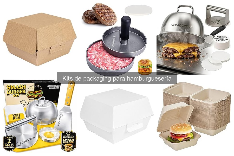 Alternativas de packaging para hamburgueserías que debes conocer