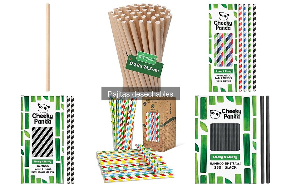 Alternativas Ecológicas a las Pajitas Desechables