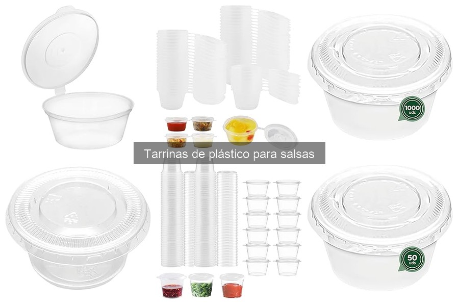 Alternativas Ecológicas a Tarrinas de Plástico para Salsas