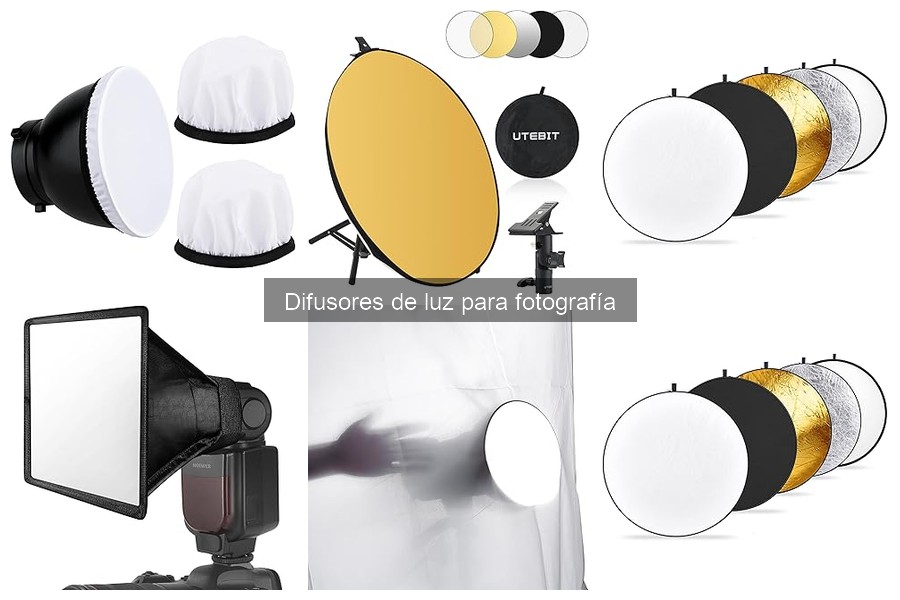 Alternativas económicas a los difusores de luz para fotografía