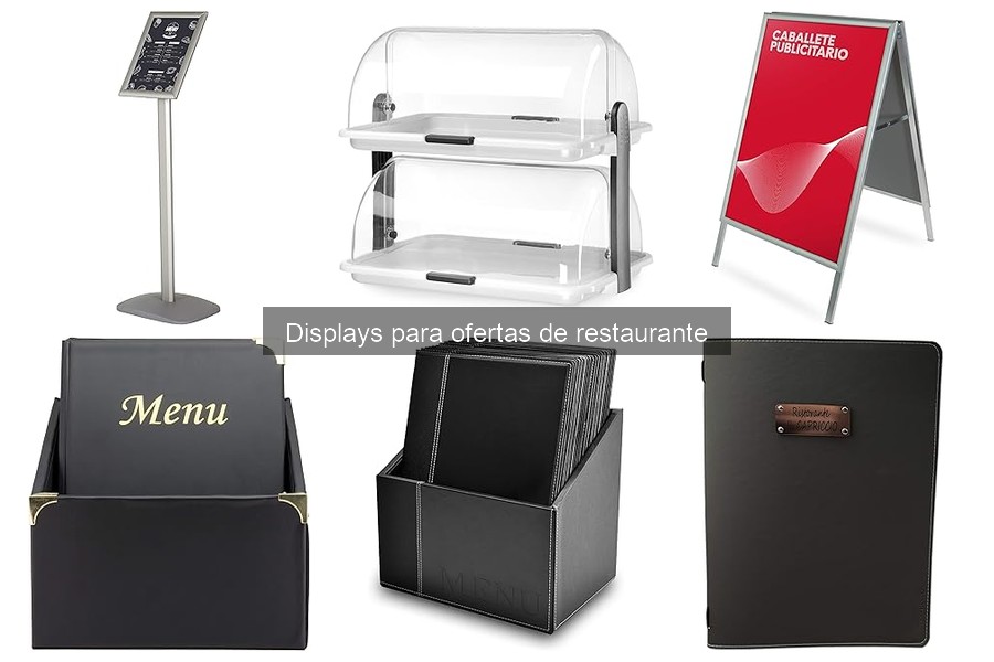 Alternativas Innovadoras a Displays de Ofertas en Restaurantes