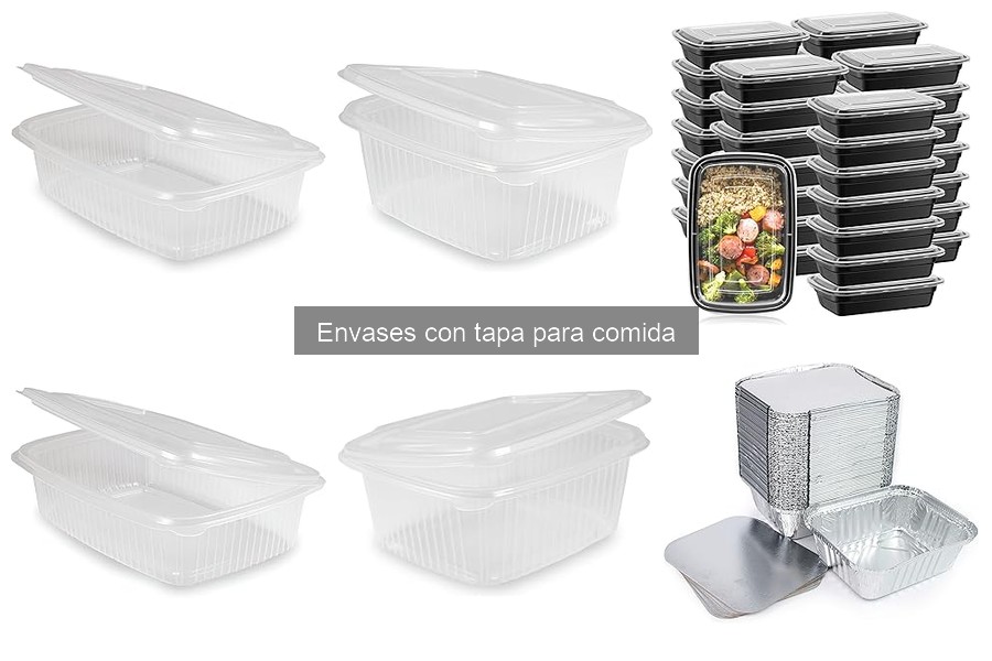 Alternativas Innovadoras a Envases con Tapa para Comida