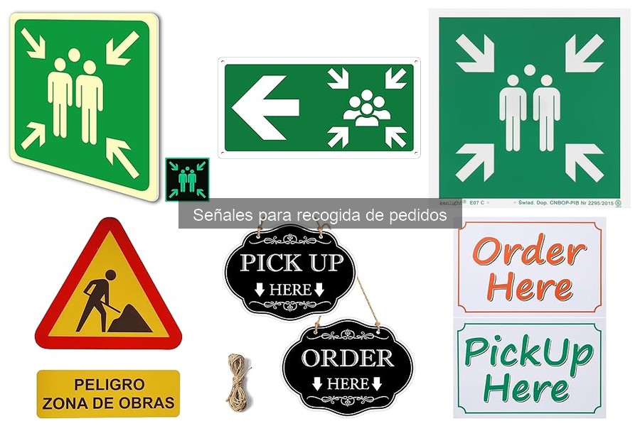 Alternativas innovadoras a las señales de recogida de pedidos