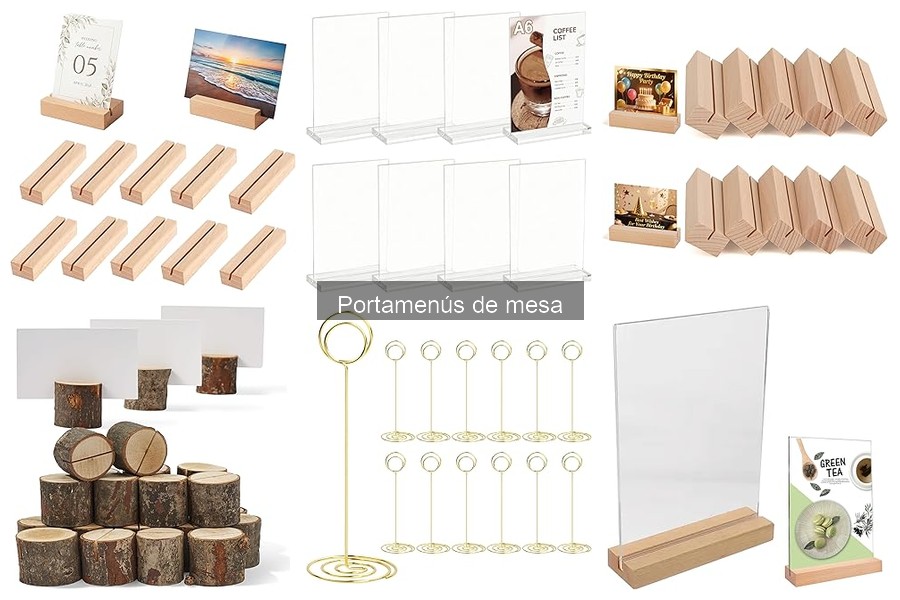 Alternativas Innovadoras a los Portamenús Tradicionales