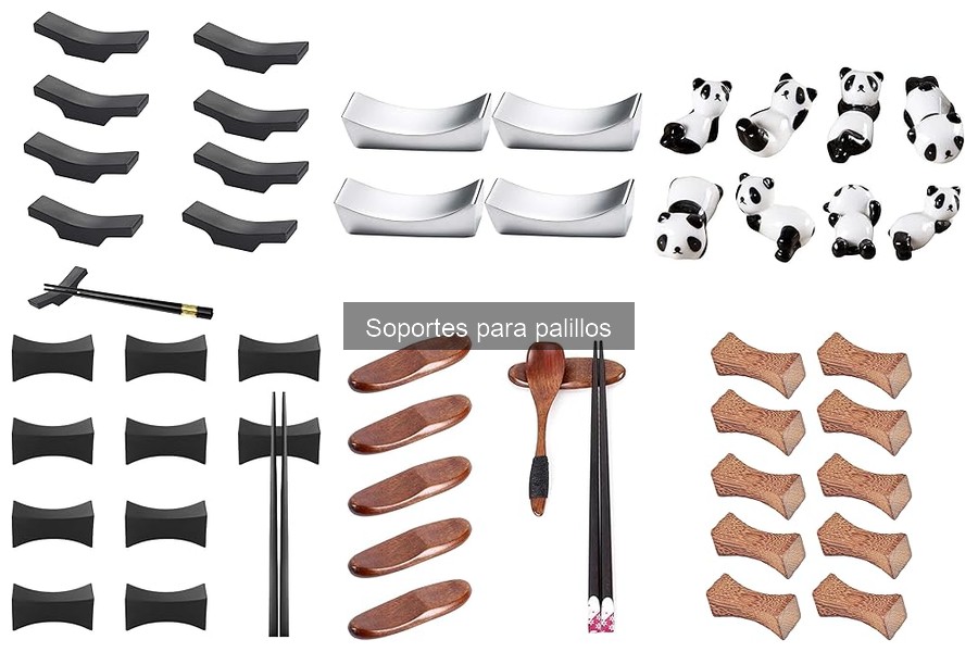 Alternativas innovadoras a los soportes para palillos