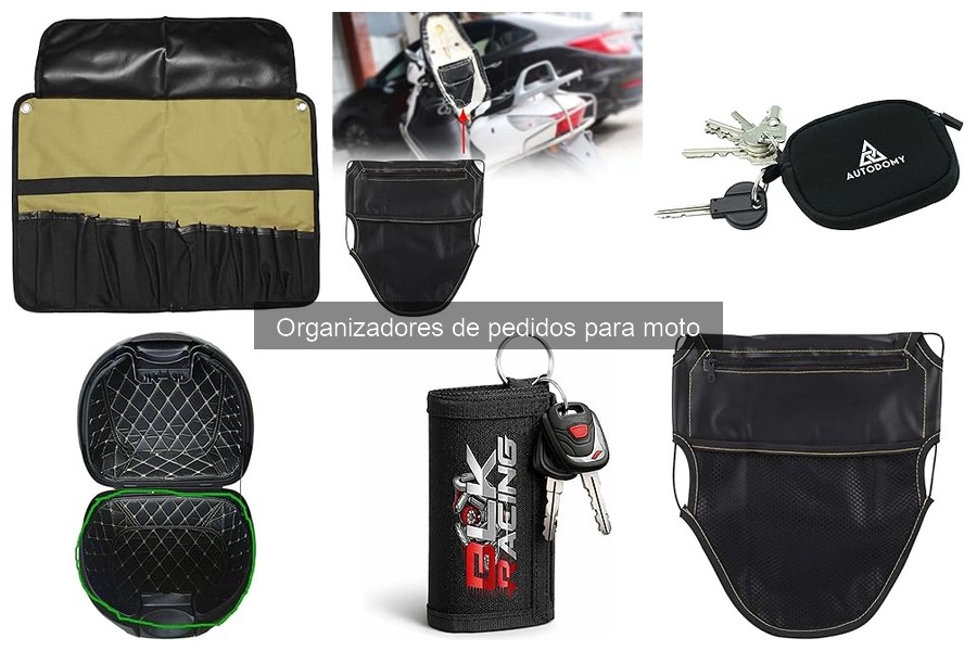 Alternativas si no encuentras organizador para moto