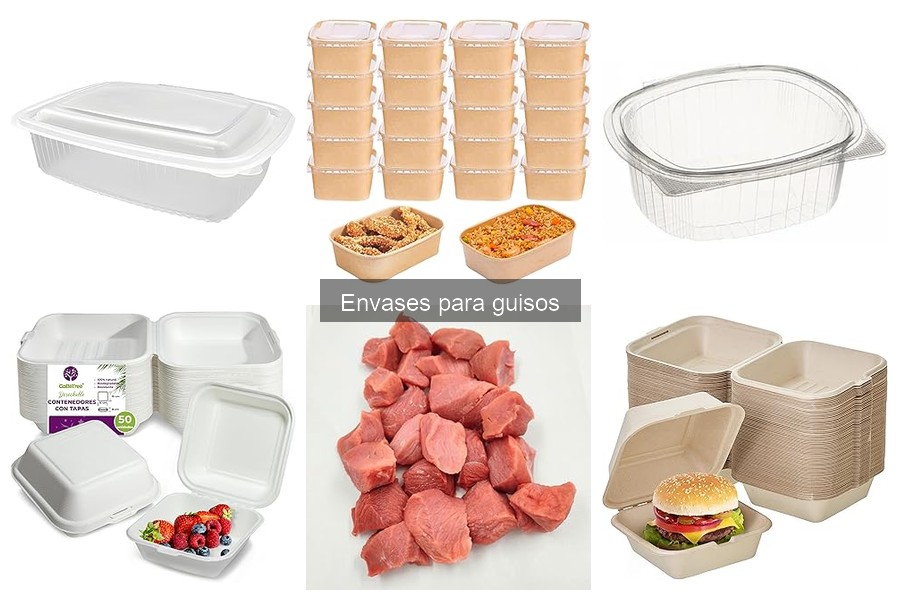 Alternativas sostenibles a envases desechables para guisos