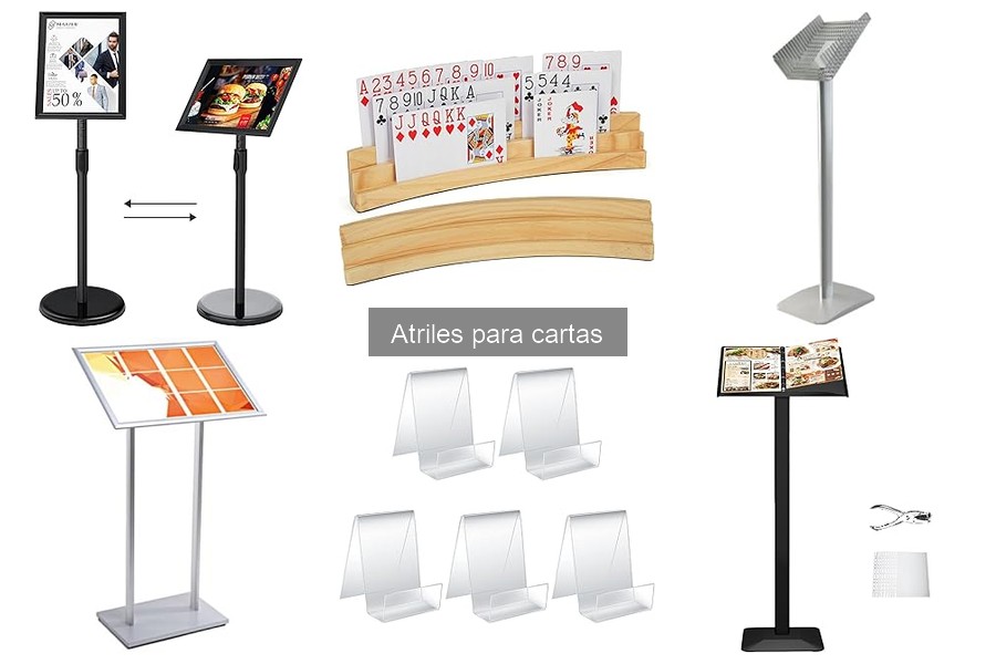 Atriles para cartas ecológicos: opciones sustentables para restaurantes