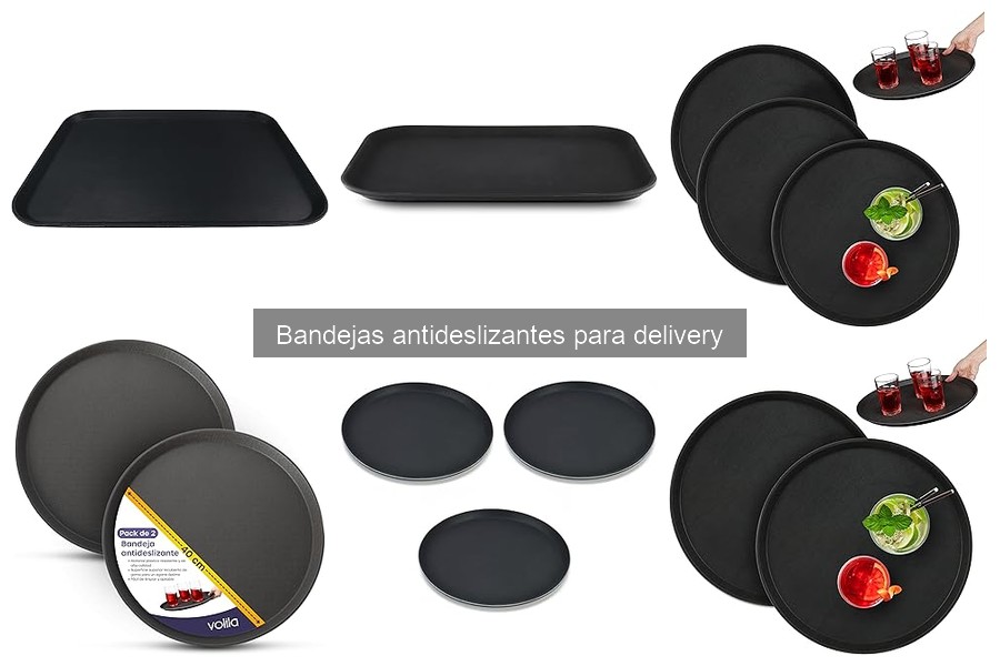 Bandejas Antideslizantes para Delivery: ¿Qué Son y Cómo Funcionan?