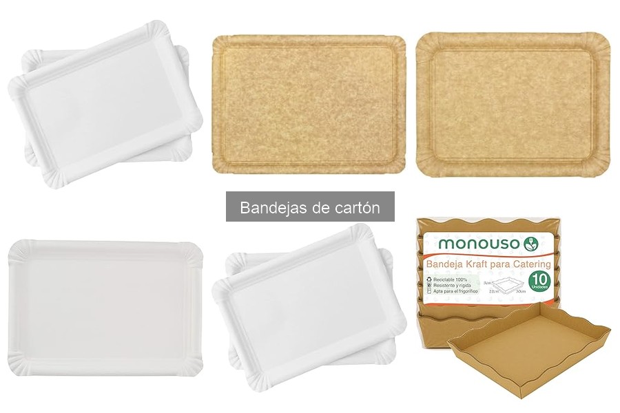 Bandejas de cartón aptas para microondas: características y uso