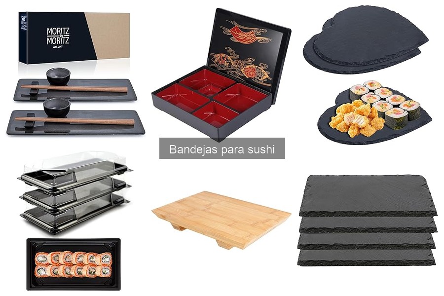 Bandejas para sushi ecológicas: opciones y beneficios