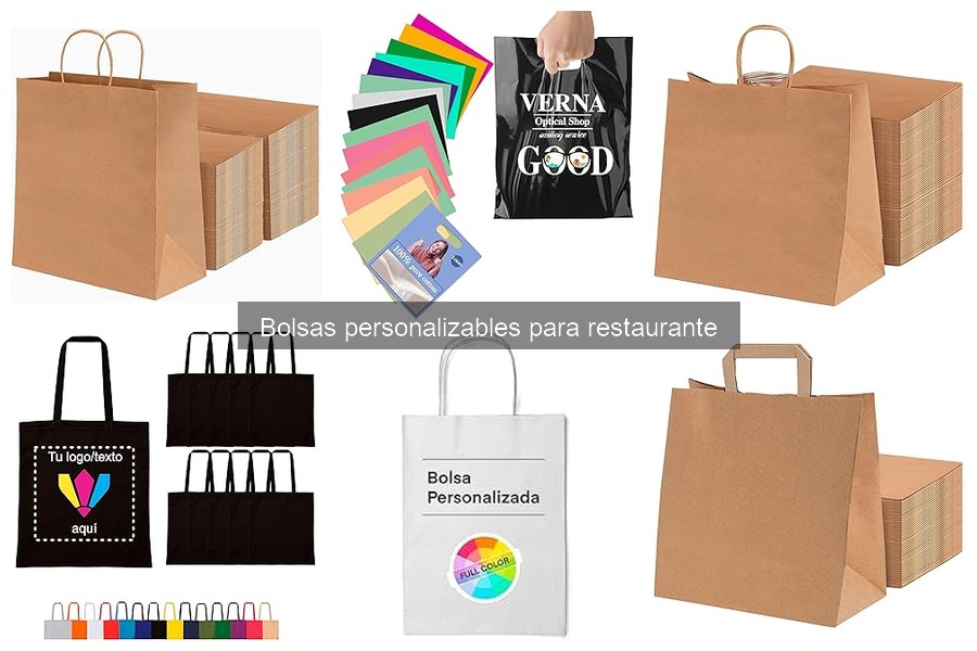 Bolsas Personalizables para Restaurantes: ¿Qué Son y Ventajas?