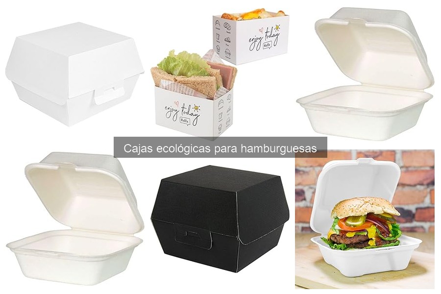 Cajas ecológicas para hamburguesas: características y beneficios