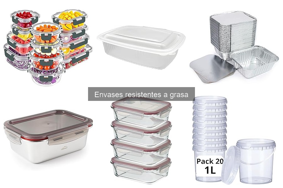 Certificaciones y normativas de envases resistentes a grasa