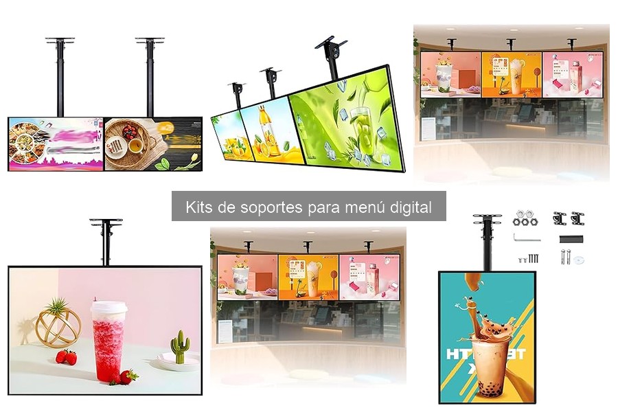 Cómo actualizar el menú en soportes digitales para restaurantes