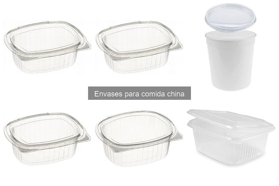 Cómo almacenar adecuadamente envases para comida china