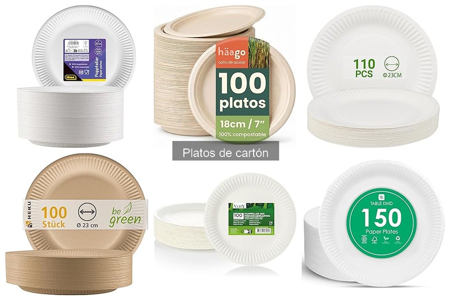 Cómo almacenar adecuadamente platos de cartón